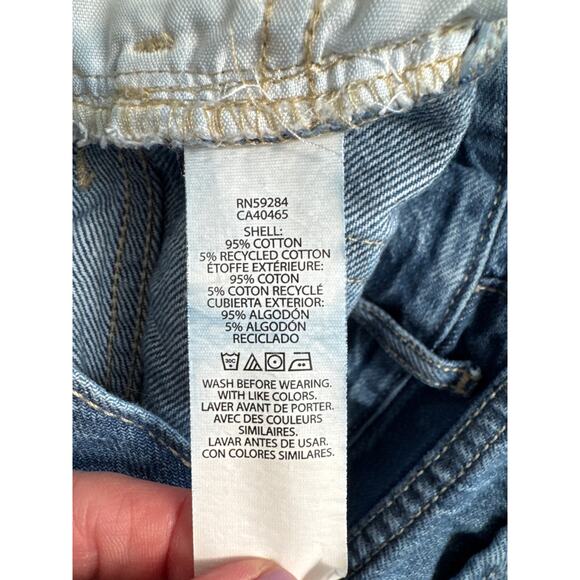 The Children's Place Girls Straight Denim Midi Shorts Blue Size 10 - Picture 4 of 6